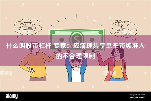 什么叫股市杠杆 专家：应清理共享单车市场准入的不合理限制