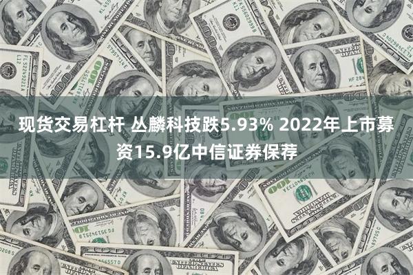 现货交易杠杆 丛麟科技跌5.93% 2022年上市募资15.9亿中信证券保荐